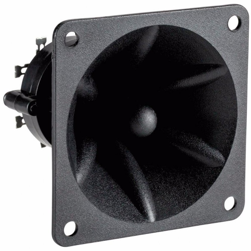 Pair of Square Piezo Horn Tweeters 3 1/4 inch x 3 1/4 inch