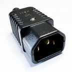 Heavy Duty In-line IEC Male and Female Rewireable Plugs