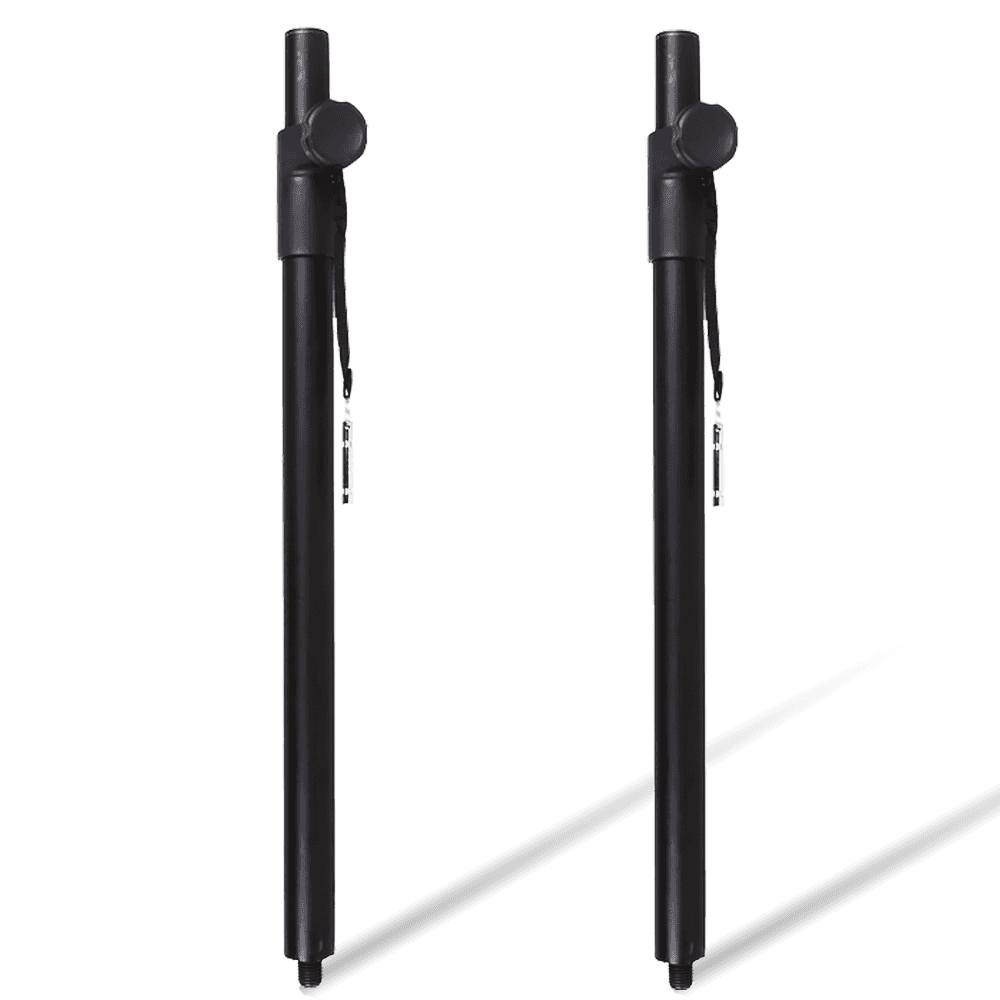 Pair of Telescopic Threaded M20 Speaker Pole