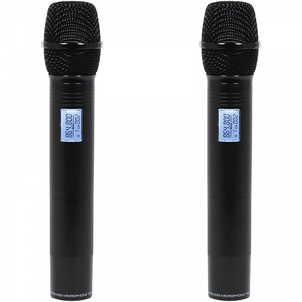 Twin UHF Handheld Radio Microphone System Inc. Case