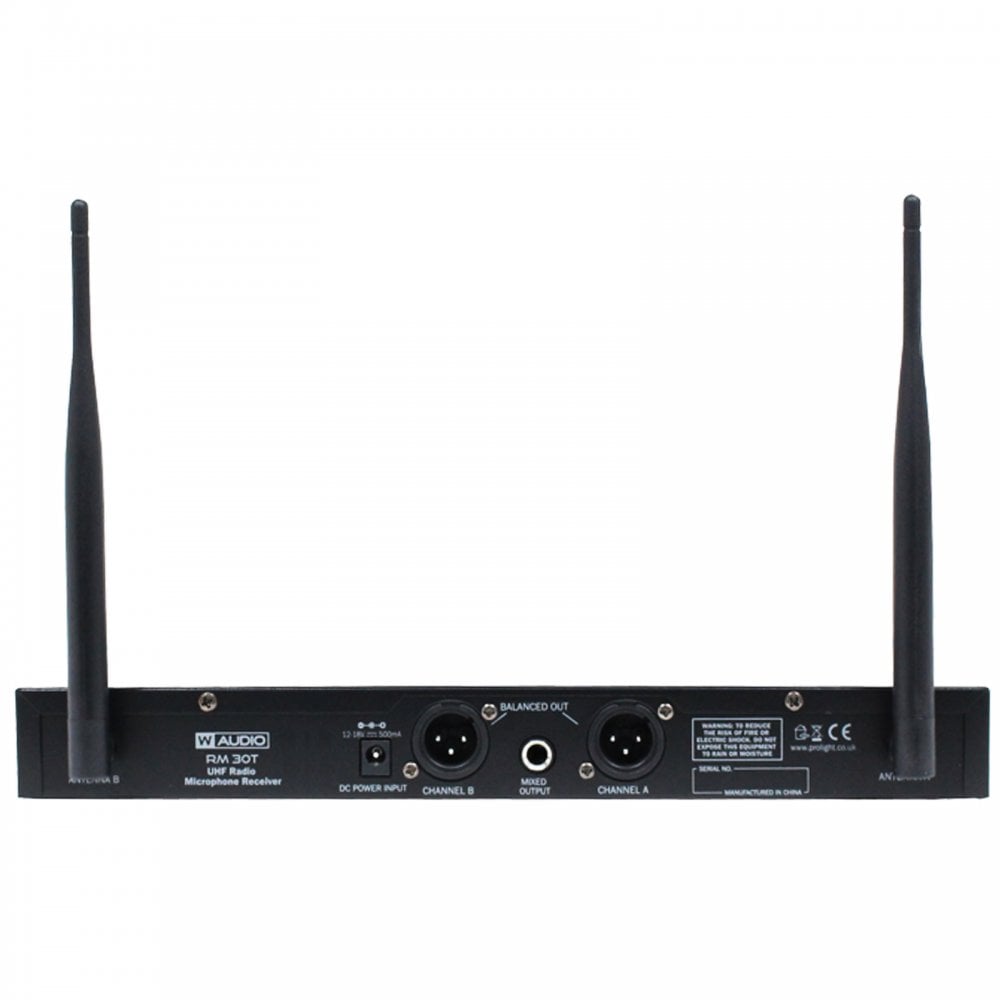 Twin UHF Handheld Radio Microphone System Inc. Case