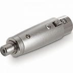 RCA Phono Socket Female to 3 Pin XLR Socket Female Adaptor