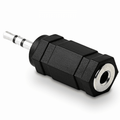 2.5mm Stereo Jack to 3.5mm Stereo Jack Socket