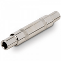 6.35mm Stereo Jack to Stereo Jack Socket Coupler Adaptor