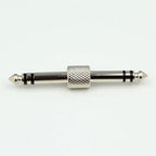 6.35mm Stereo Jack Plug to Stereo Jack Plug Coupler Adaptor