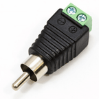 Clever Little Box RCA Phono To Terminal Screw Block Adaptor