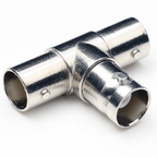 BNC Female To Two Female Socket Aerial Plug T Adapter