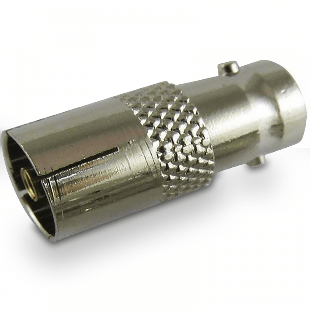 BNC Female Socket To TV Coax Female Aerial Socket Adapter