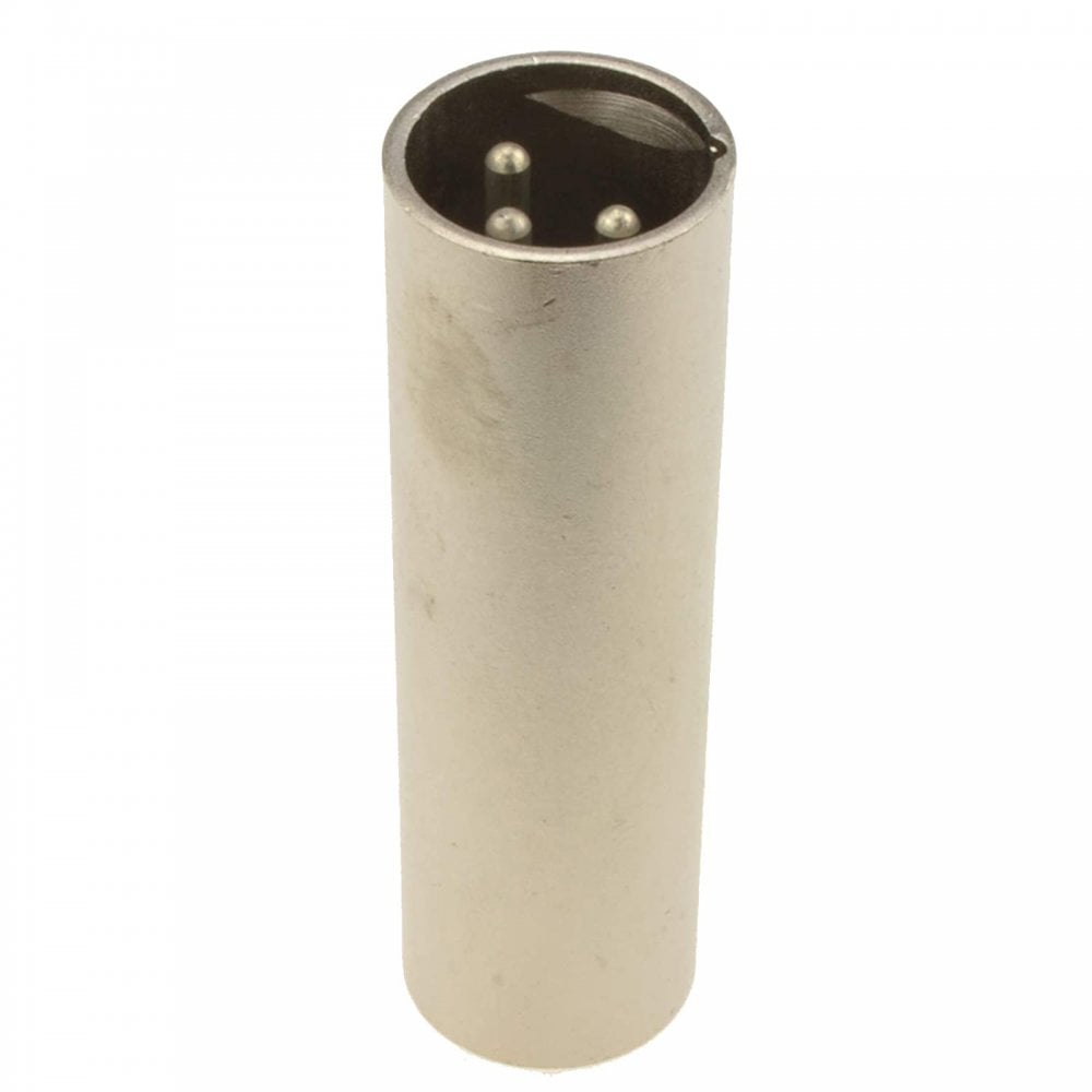 All Metal 3 Pin XLR Coupler Adaptor Male Plug to Plug
