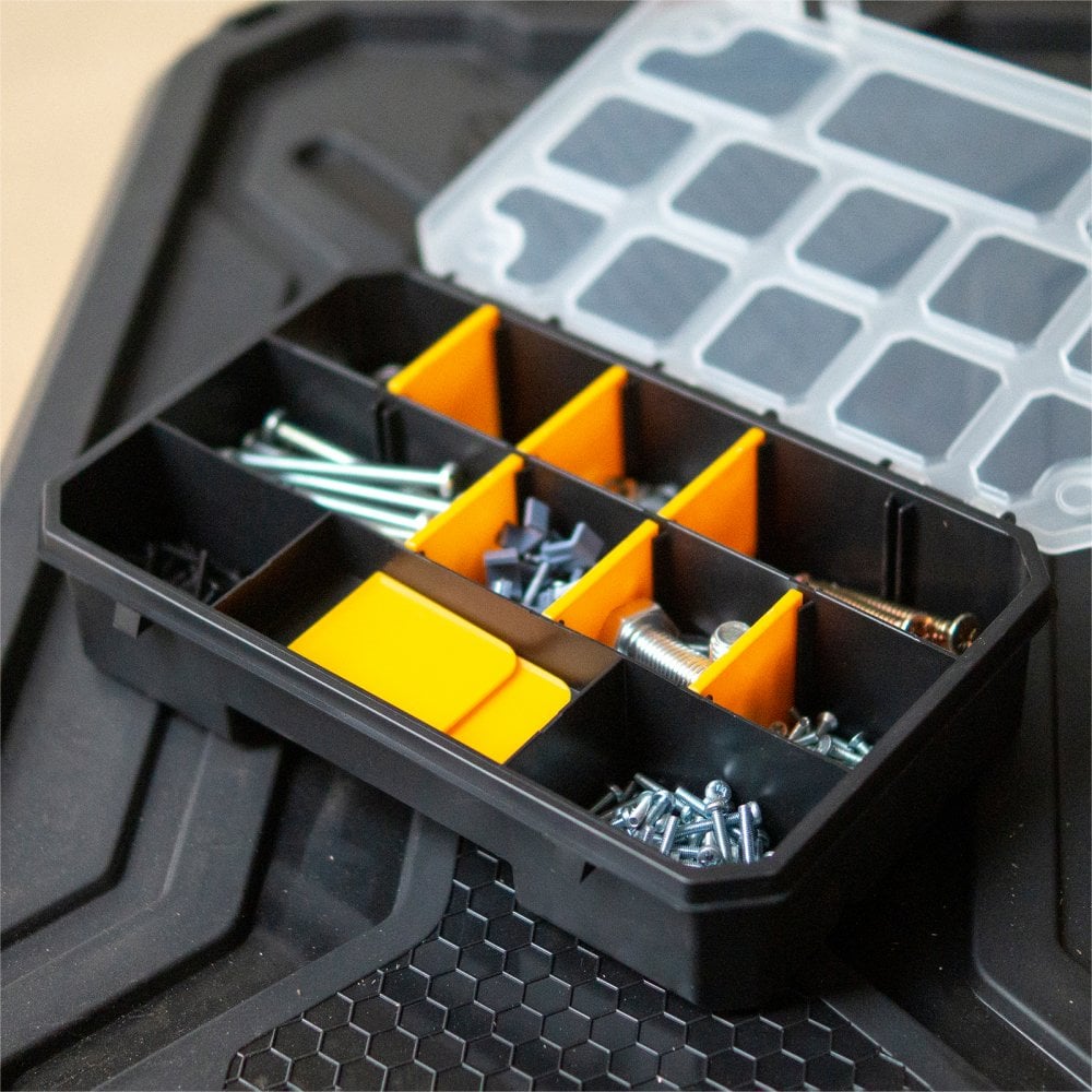 3 x 12 Compartment Boxes with Removable Dividers