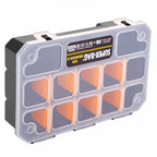 3 x 12 Compartment Boxes with Removable Dividers