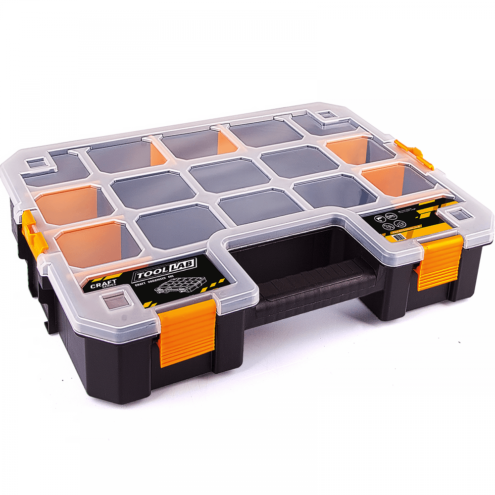 3 x 17 Compartment Heavy Duty Stackable Organiser
