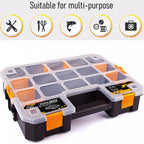3 x 17 Compartment Heavy Duty Stackable Organiser