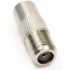 PAL Coax Male to F Type Female Plug Coaxial Adapter