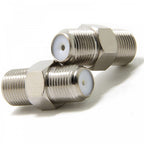 F Type Female to F Type Female Plug Coaxial Adapter