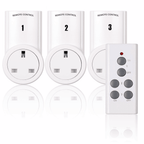 3 Way Wireless Remote Controlled Sockets