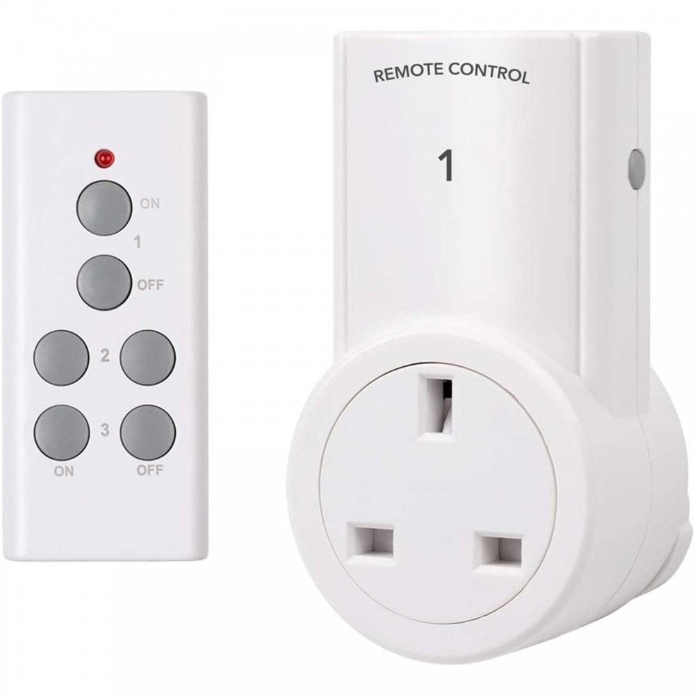3 Way Wireless Remote Controlled Sockets