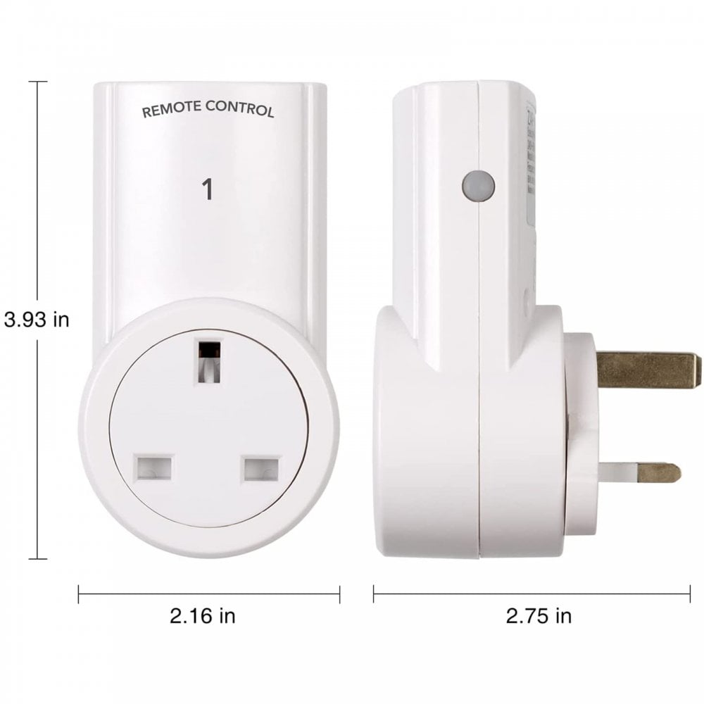 3 Way Wireless Remote Controlled Sockets