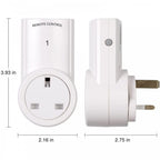 3 Way Wireless Remote Controlled Sockets