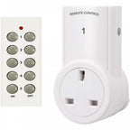 5 Way Wireless Remote Controlled Sockets