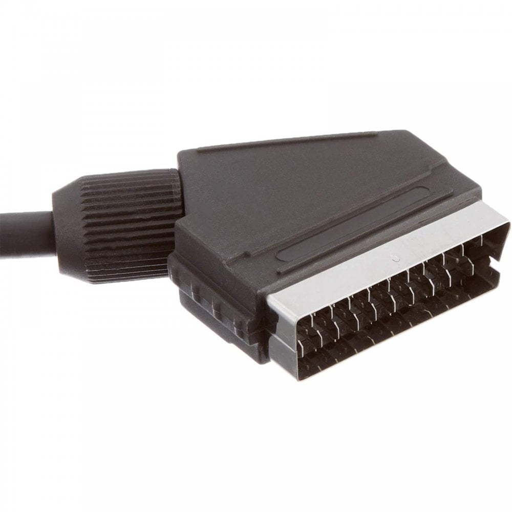 2 Way Scart Splitter Connects 2 Devices to 1 TV