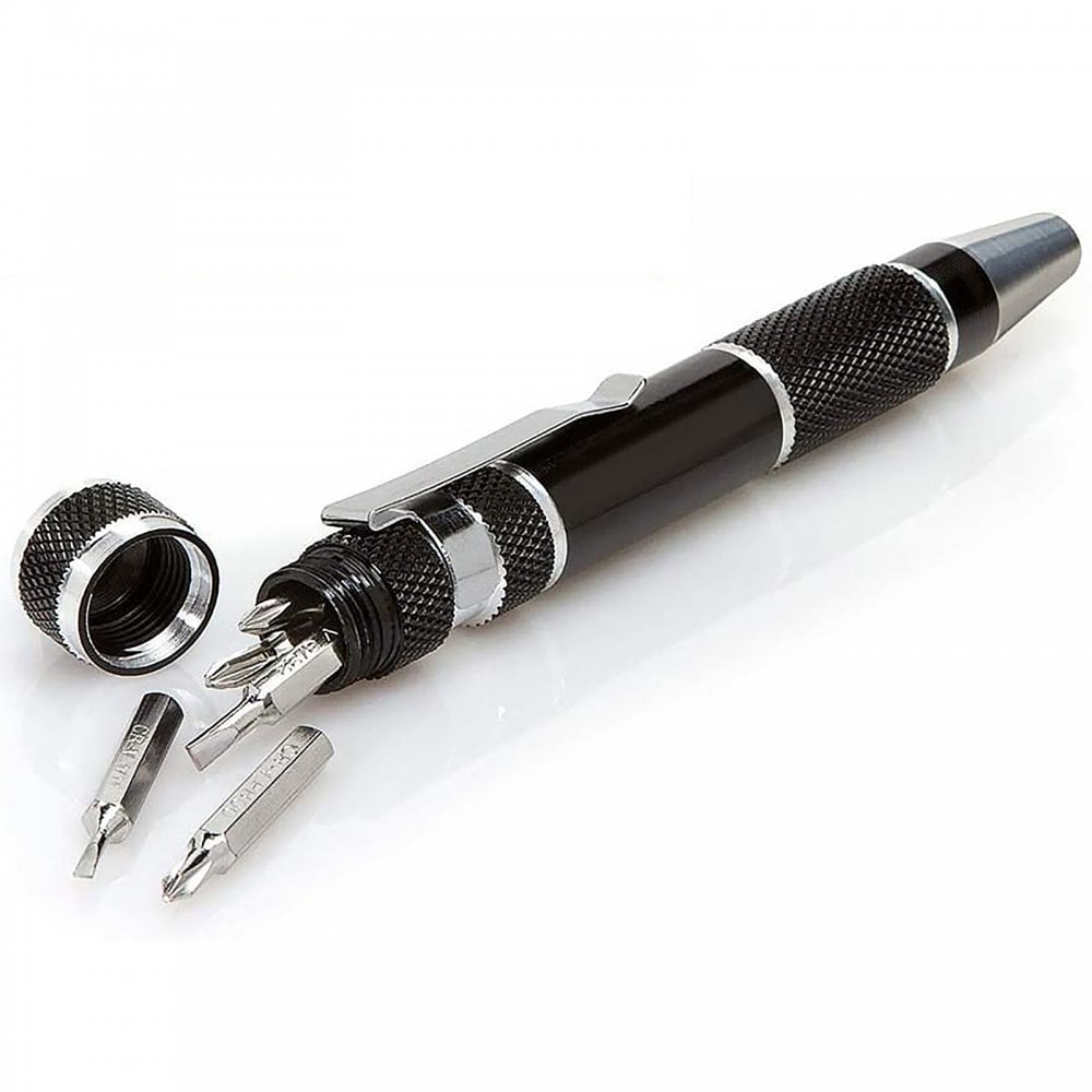 9 in 1 Precision Screwdriver Magnet Bit Set - Twist Cap Storage