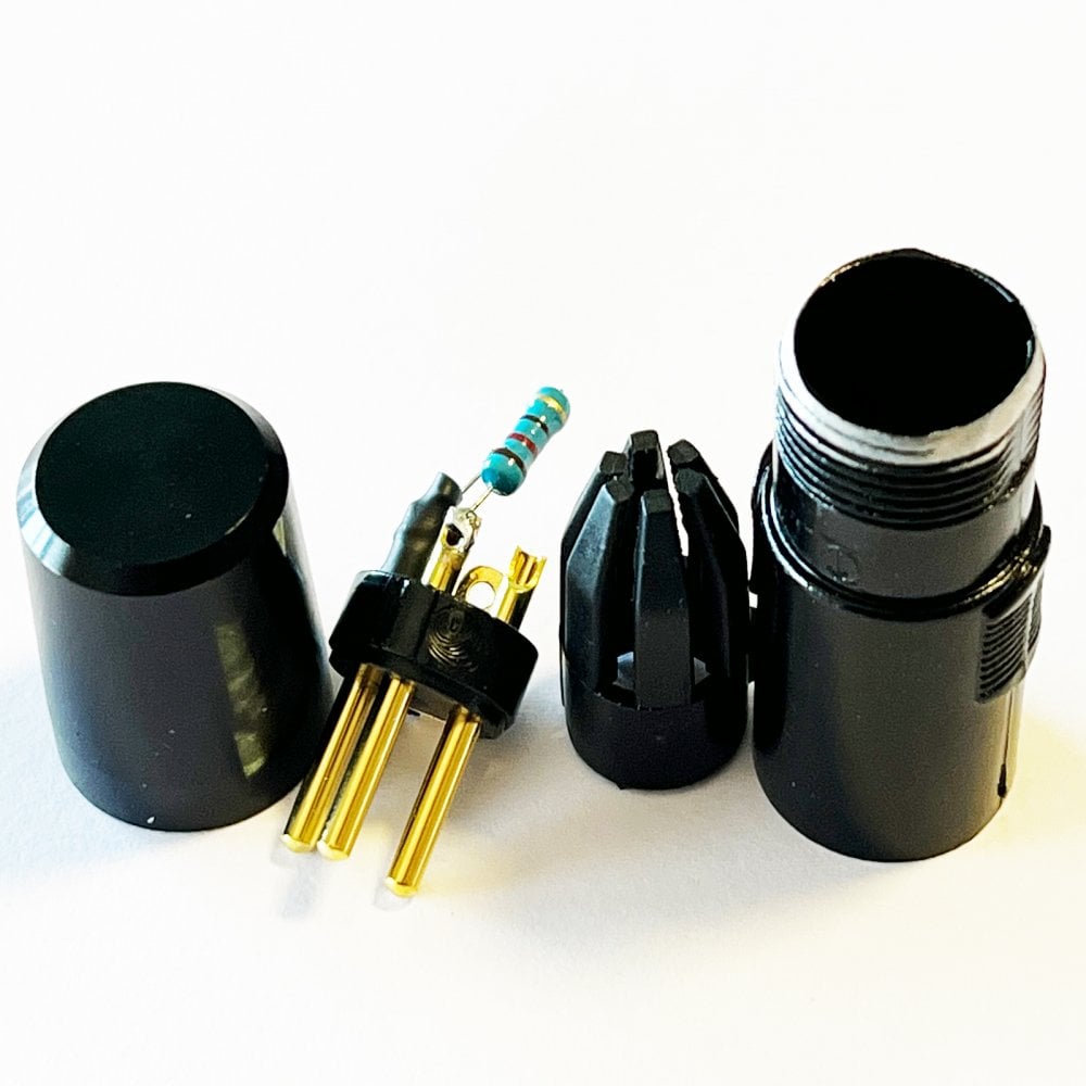 DMX Termination Plug 3-Pin (Pack of 2)