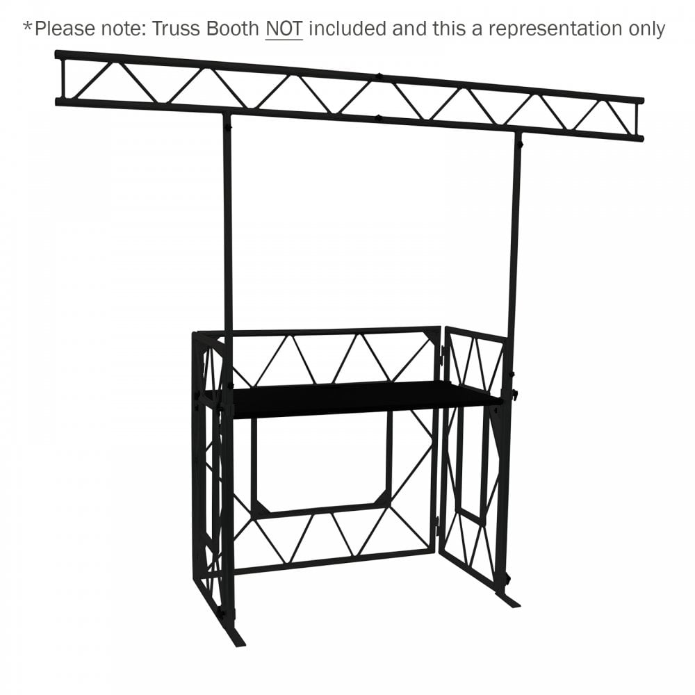 Truss Booth Overhead Kit Matt Black Finish