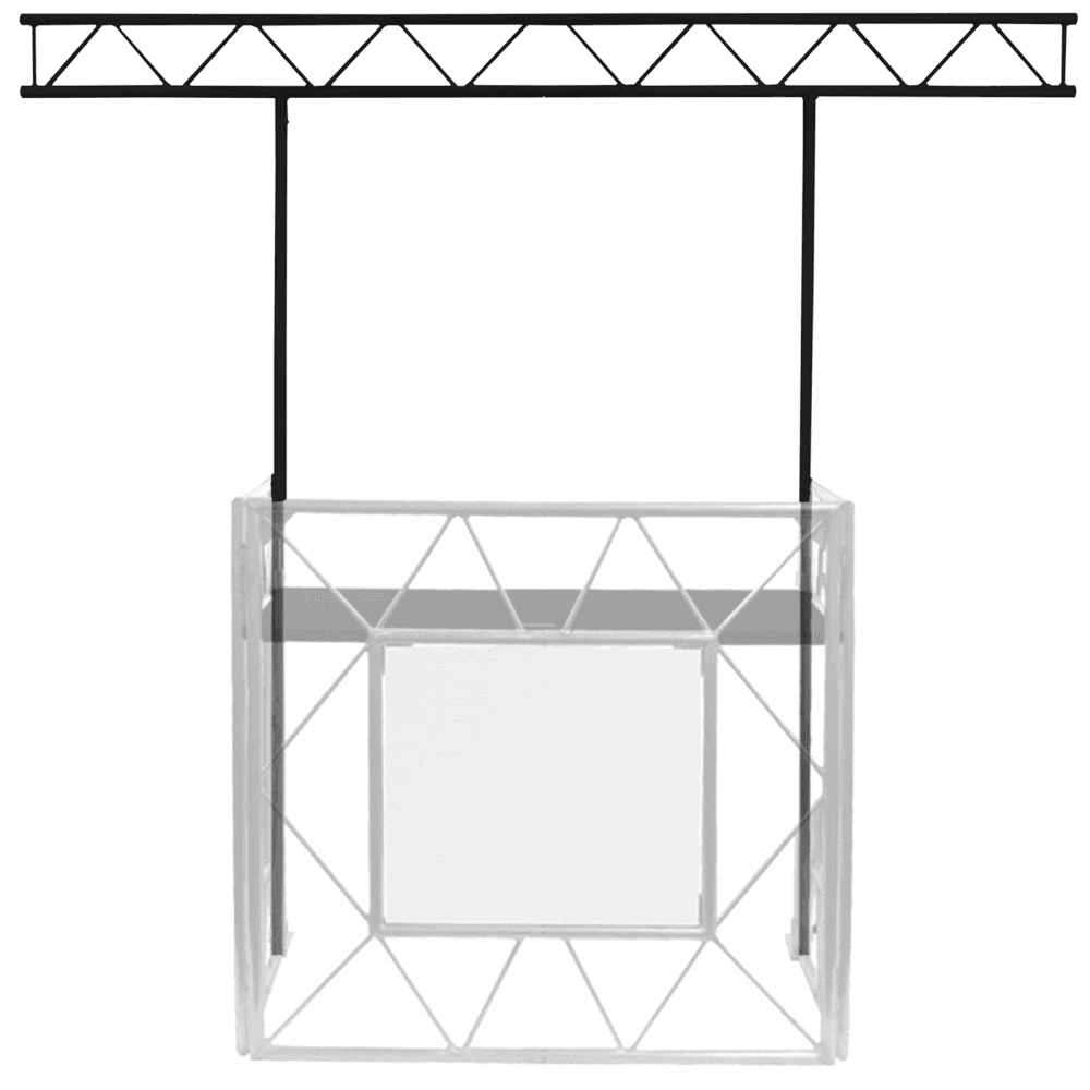 Truss Booth Overhead Kit Matt Black Finish