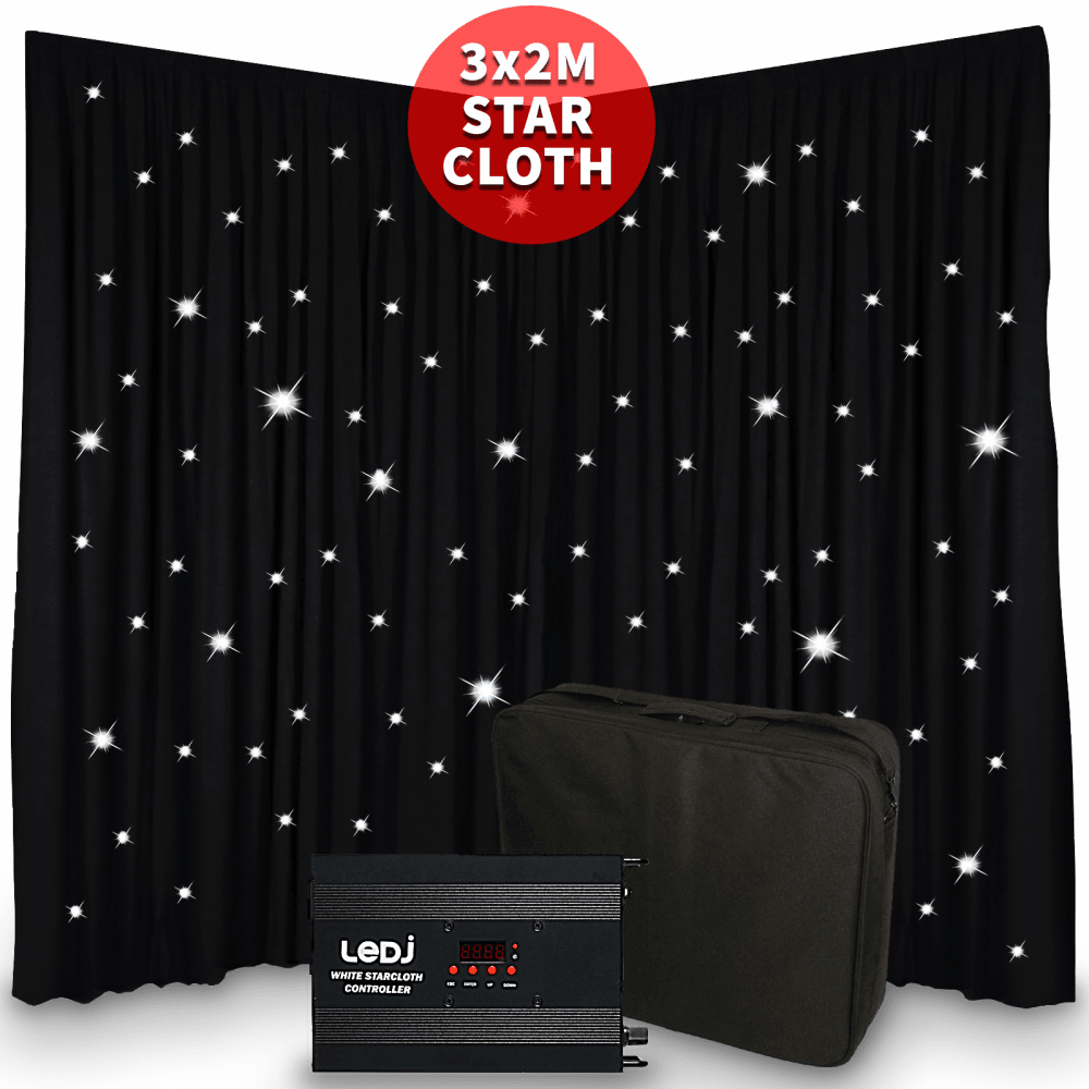 DMX 3 x 2m LED Starcloth System CW MKII