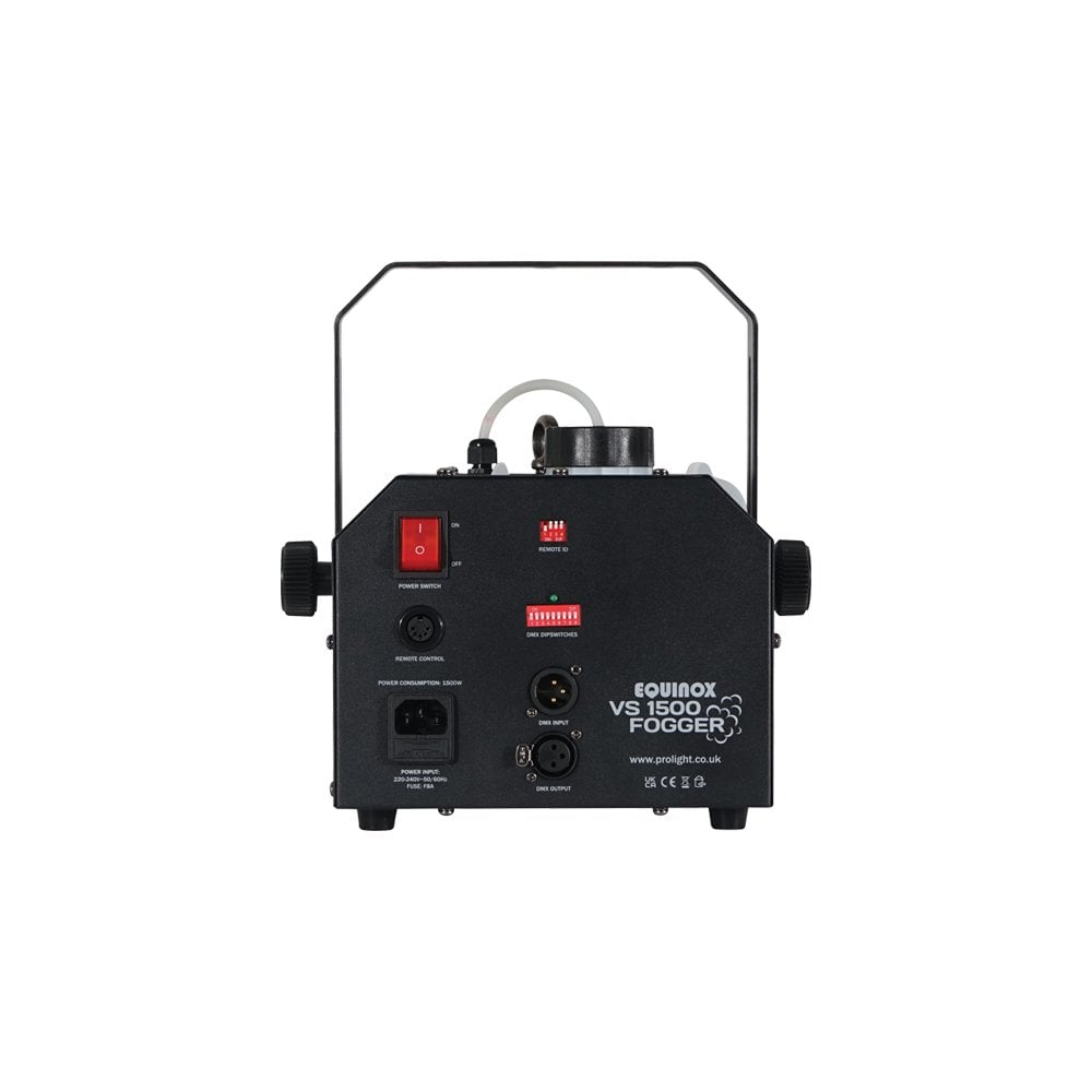 VS 1500 Fogger Smoke Machine Timer and Wireless Remote