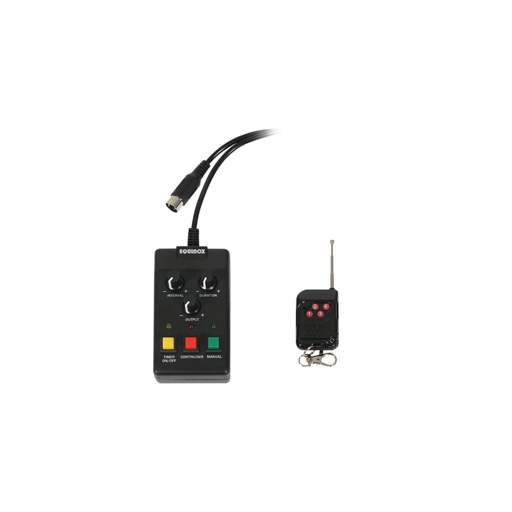 VS 1500 Fogger Smoke Machine Timer and Wireless Remote