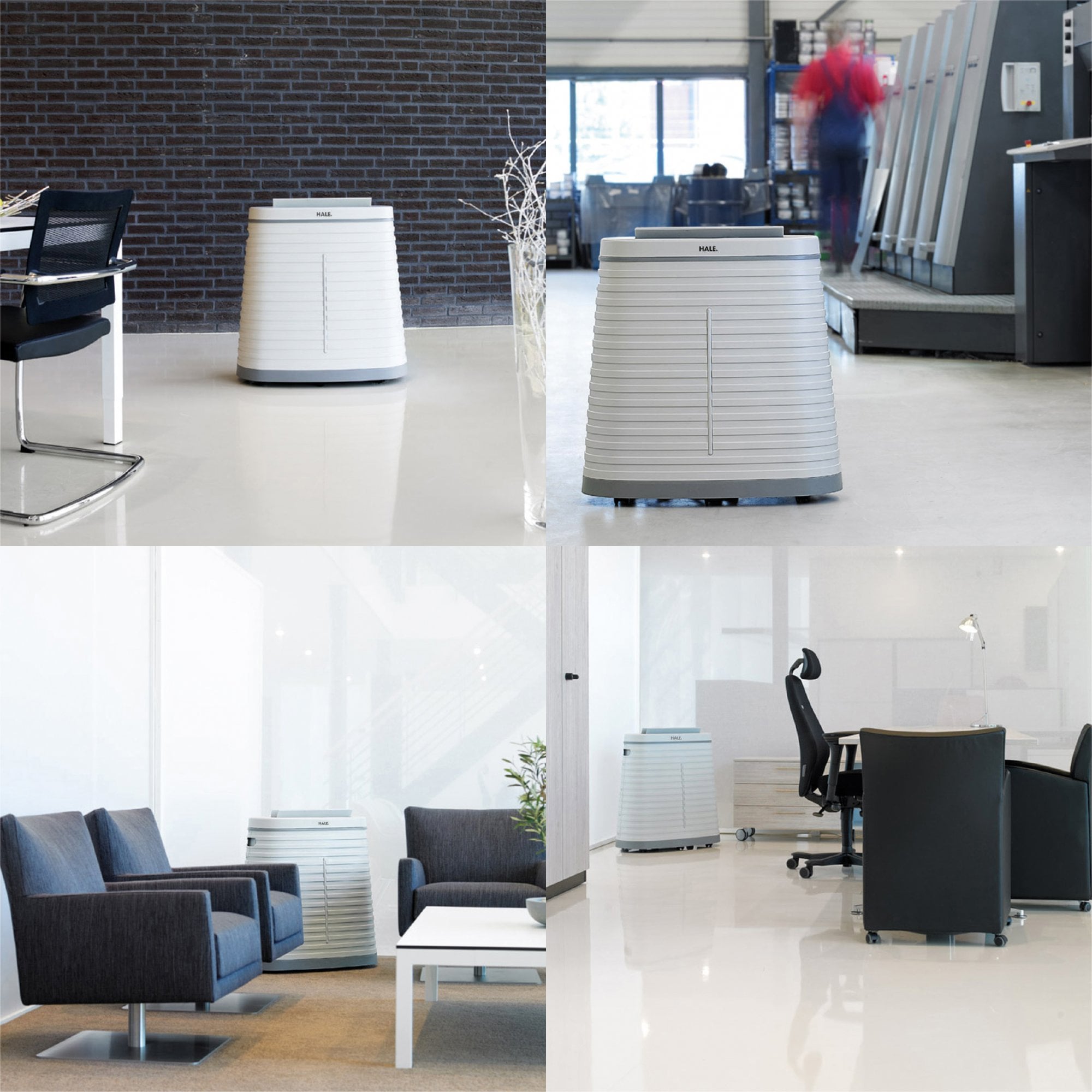 1800 ml/hr Commercial Humidifier with 30L Water Tank 500 m3/h Airflow