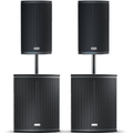 X-LITE-SUB Package 12" & 15" 5400w Active Speaker System