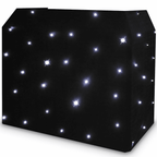DJ Booth Cool White LED Starcloth System