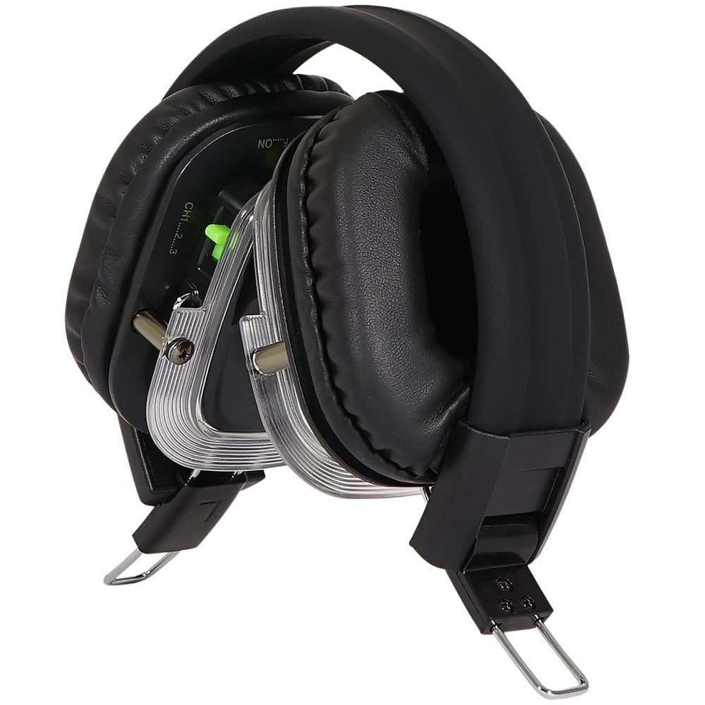 SDPRO 3 Channel Silent Disco Headphones
