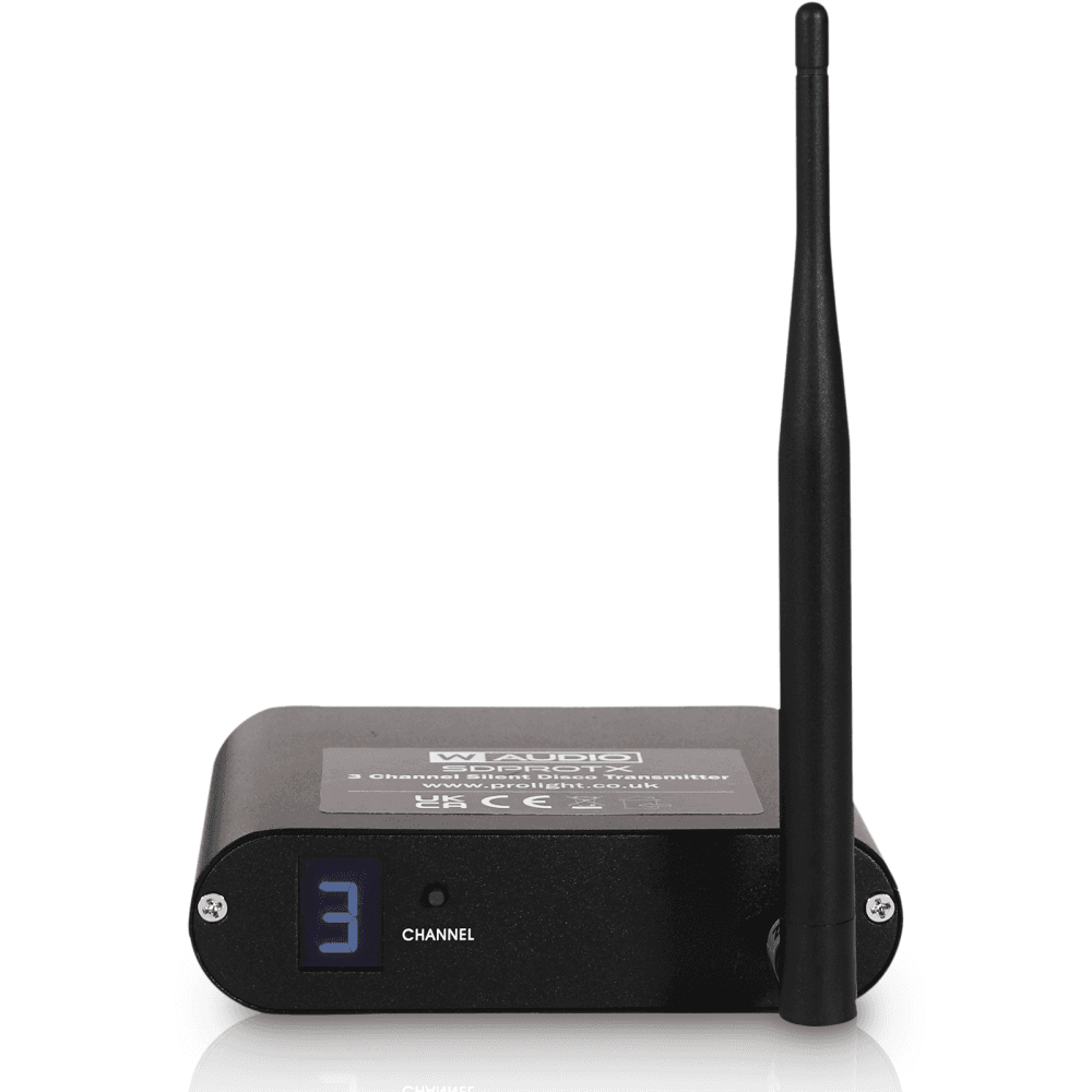SDPROTX 3-Channel Silent Disco Transmitter