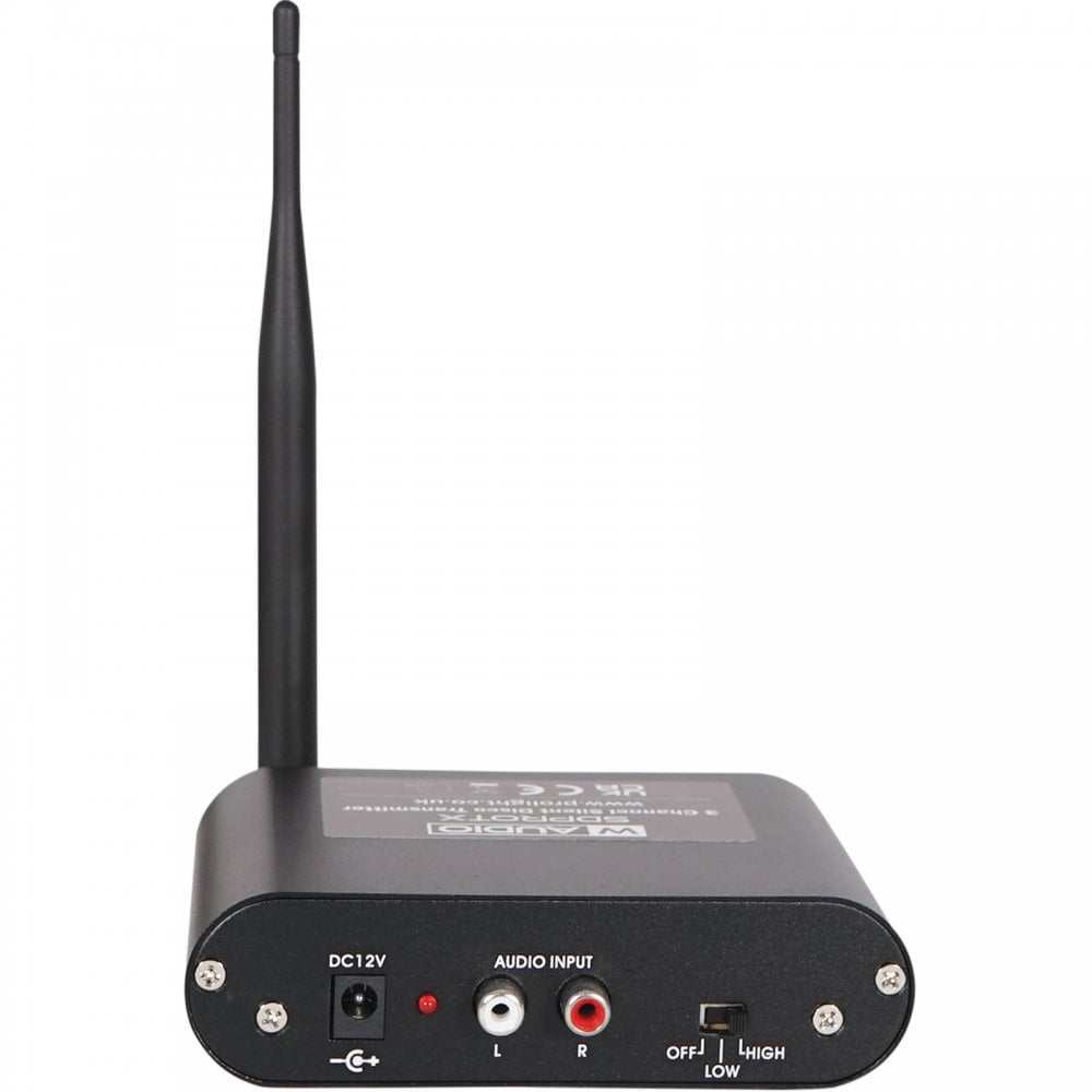 SDPROTX 3-Channel Silent Disco Transmitter