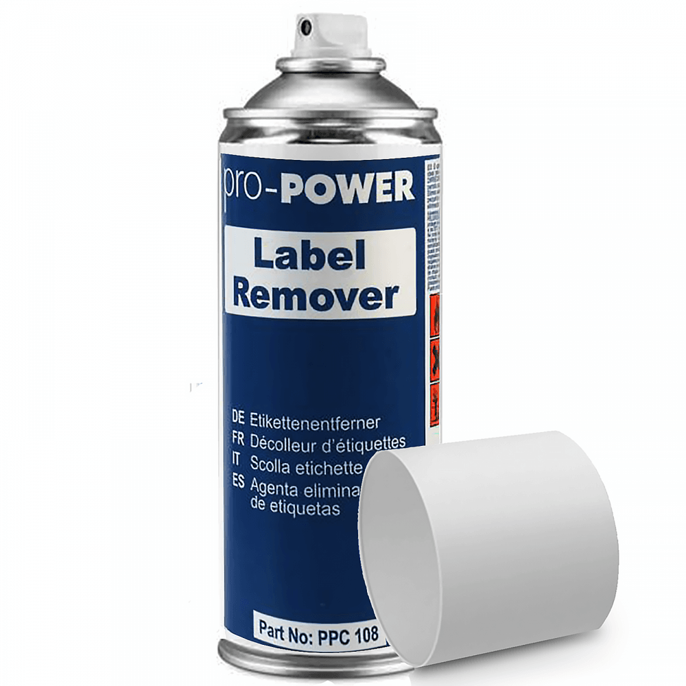 Label Remover Solvent Agent 200ml Aerosol Spray Canister