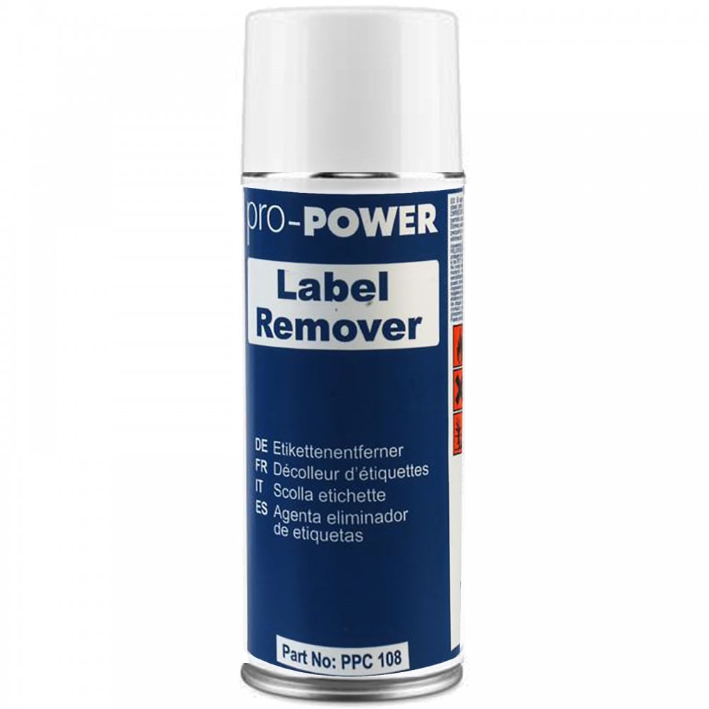 Label Remover Solvent Agent 200ml Aerosol Spray Canister