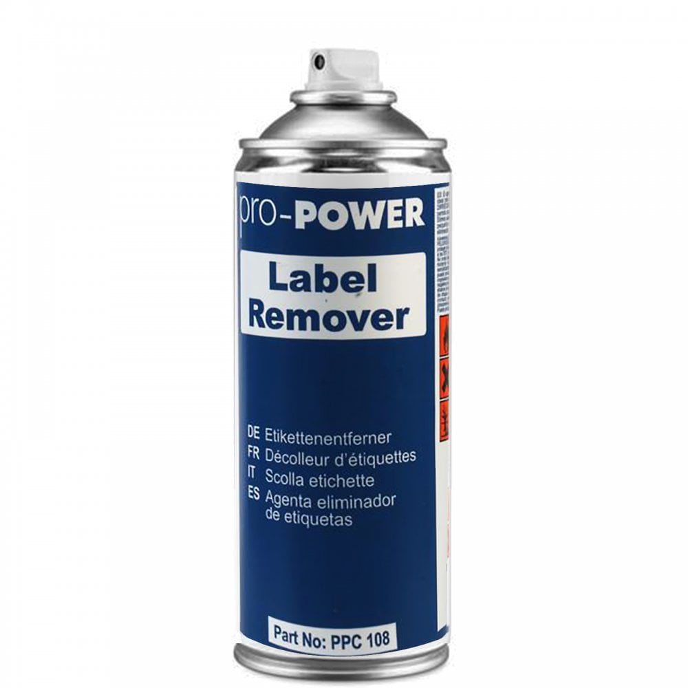 Label Remover Solvent Agent 200ml Aerosol Spray Canister