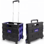 Foldable Storage Truck Basket Heavy Duty 20KG Folding Trolley