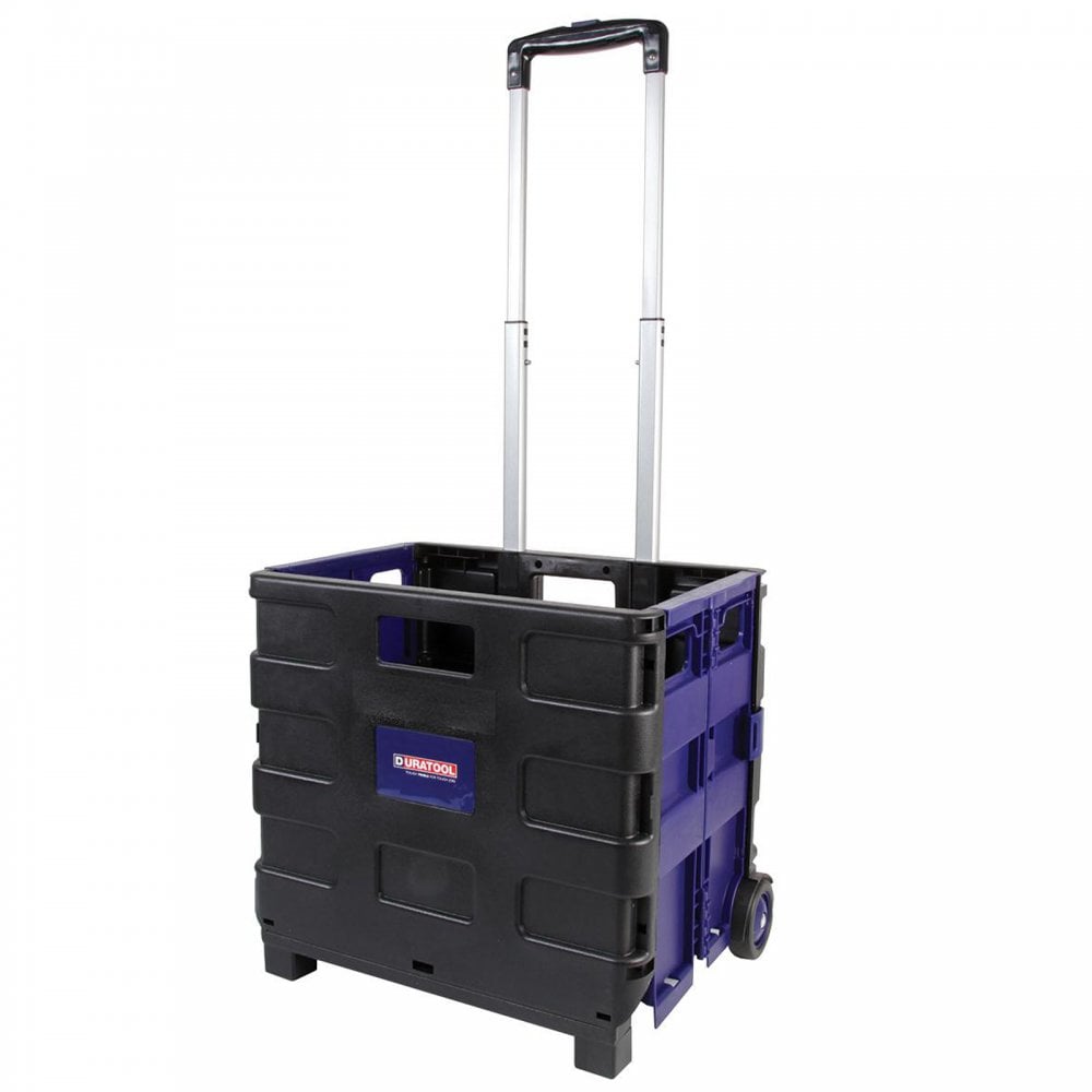 Foldable Storage Truck Basket Heavy Duty 20KG Folding Trolley