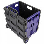 Foldable Storage Truck Basket Heavy Duty 20KG Folding Trolley