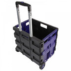 Foldable Storage Truck Basket Heavy Duty 20KG Folding Trolley