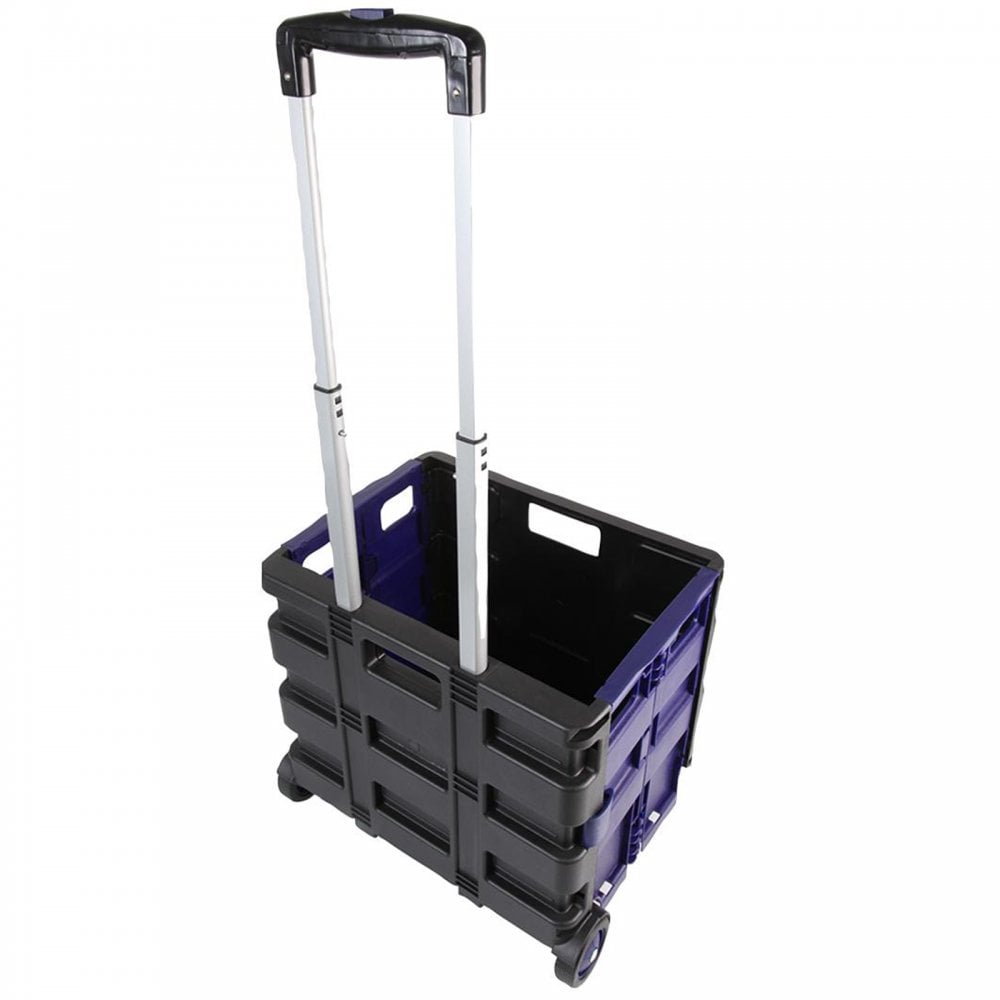 Foldable Storage Truck Basket Heavy Duty 20KG Folding Trolley