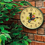 Goldfinch and Chaffinch Design Outdoor Resin Wall Clock