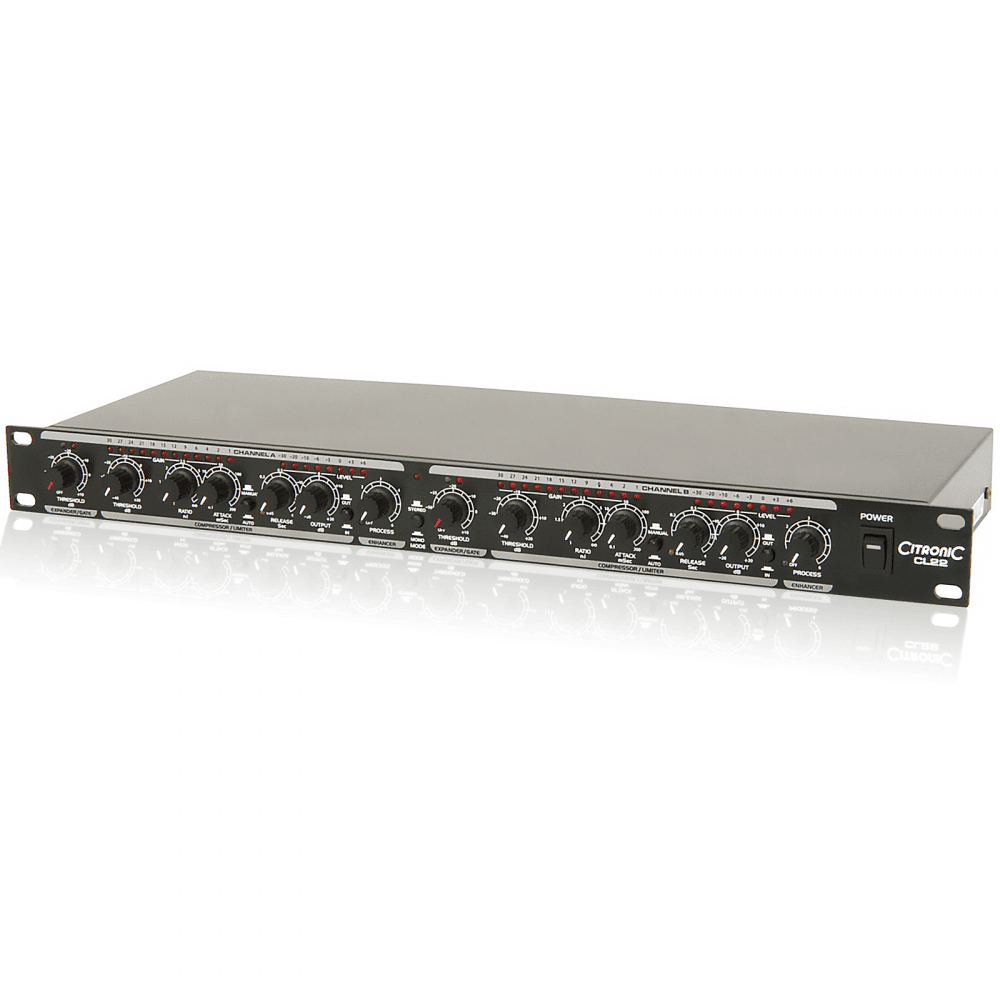 CL22 Professional Stereo Compressor Limiter Gate