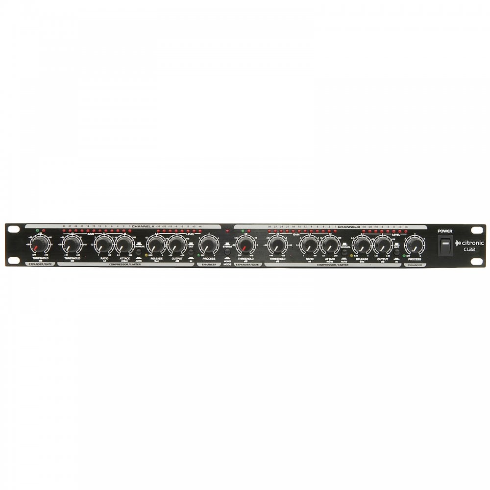 CL22 Professional Stereo Compressor Limiter Gate