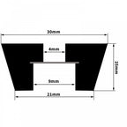 Large Rubber Feet Heavy Duty Set of 4